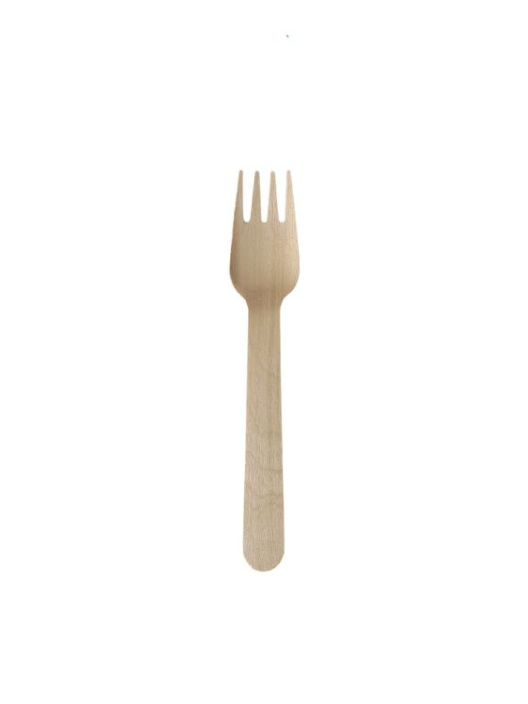 Econtainer Birchwood Fork Compostable and Eco-friendly - Pack of 100