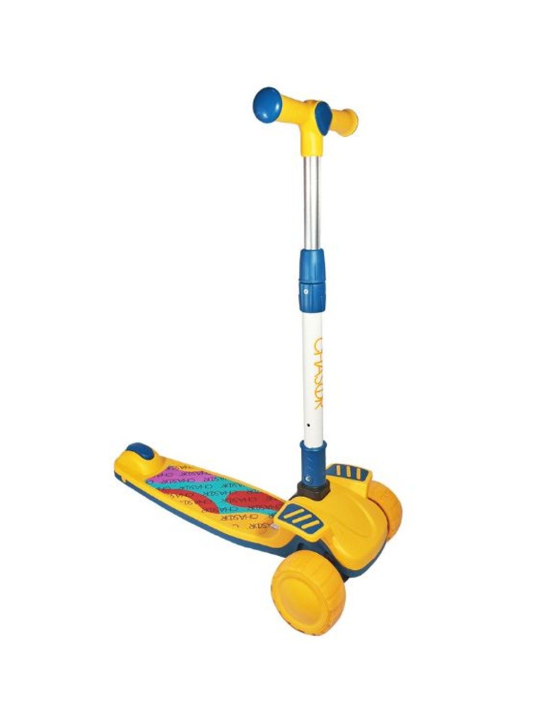 Chaser Rainbow Blast Kick Scooter (Yellow- Image 1)