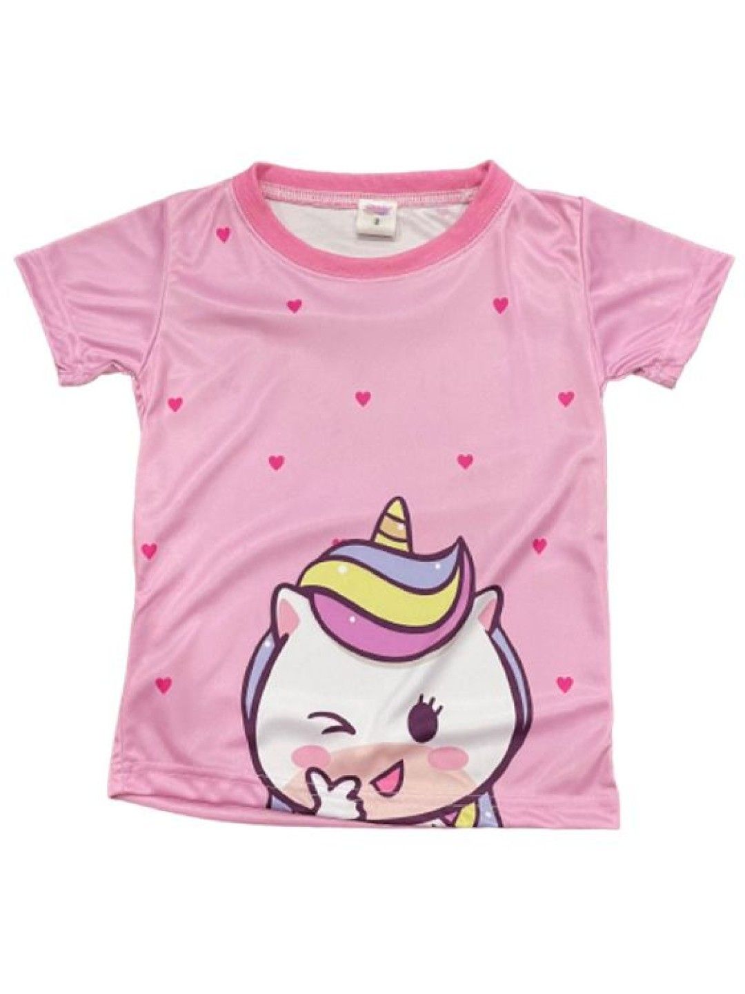 Kittly Pink Unicorn Kid Shirt (No Color- Image 1)