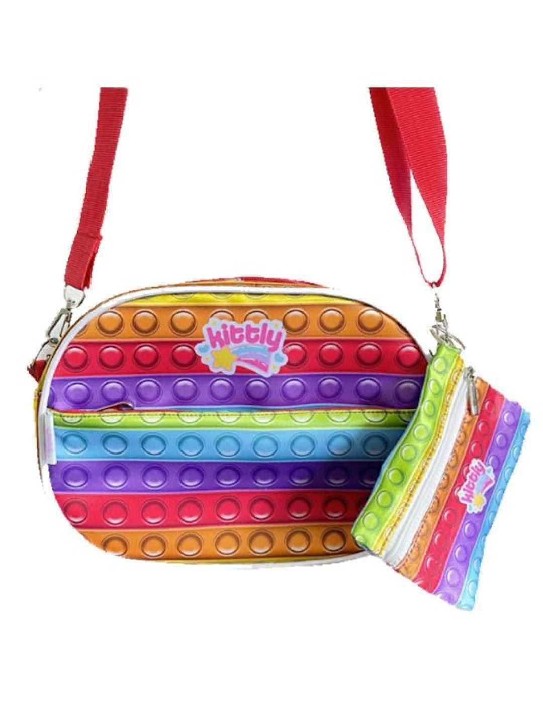 Kittly Pop It School Sling Bag