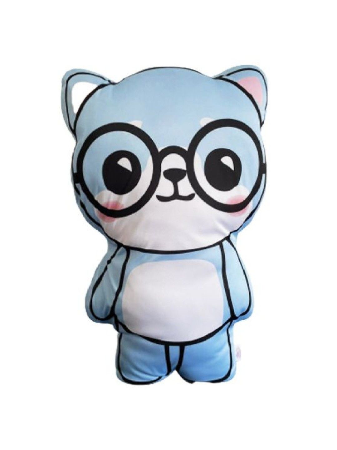 Kittly Shaped Pillow (Blue Bear- Image 1)