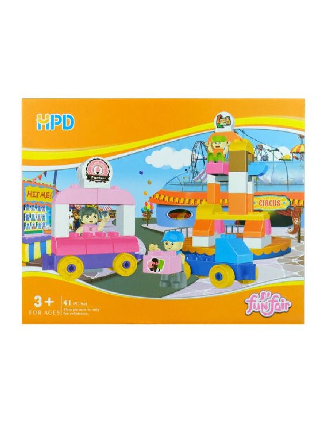 HPD Funfair Circus 41-piece Set (No Color- Image 1)