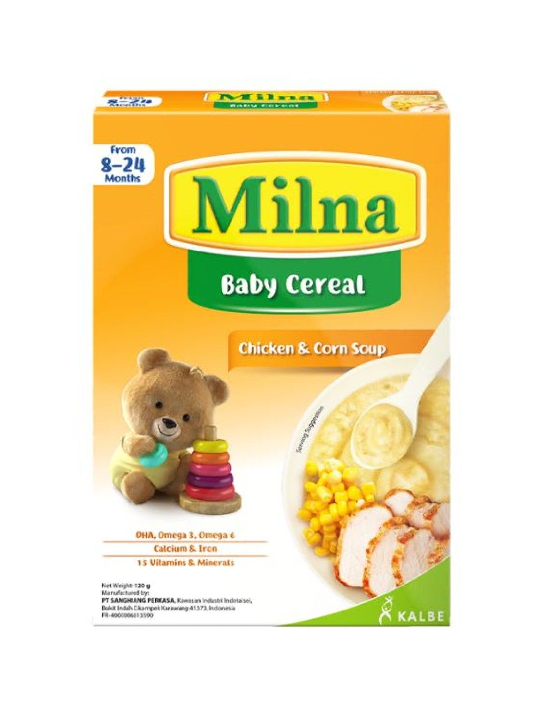 Milna Baby Cereal Chicken and Corn Soup (No Color- Image 1)