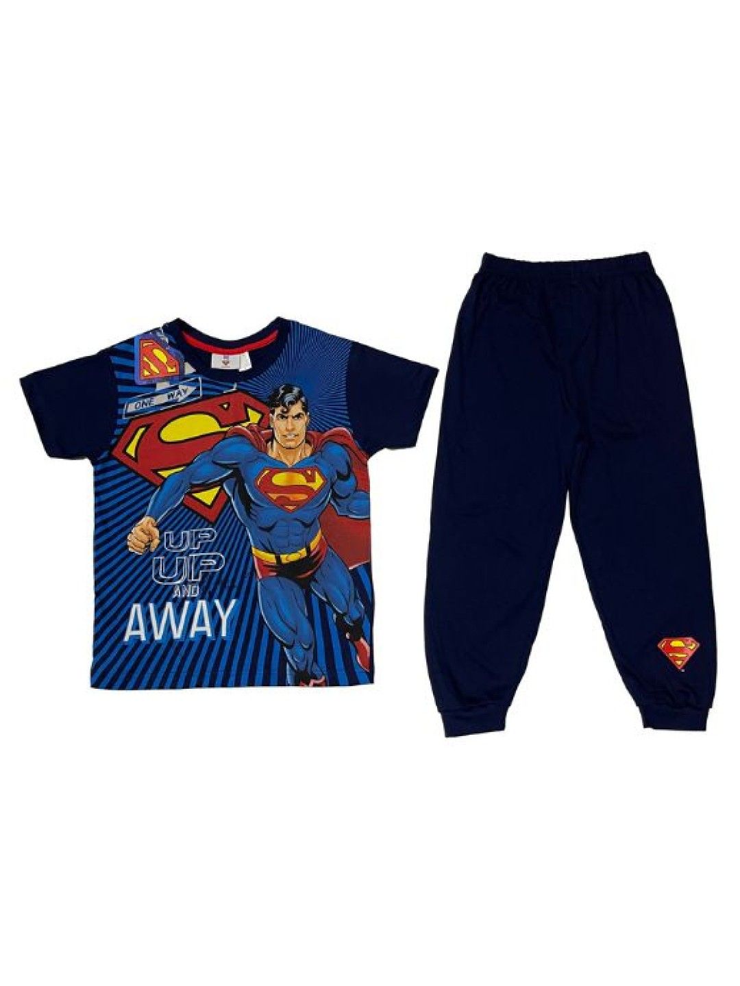 Warner Brothers DC Comics Superman One Way Speed Pajama Set