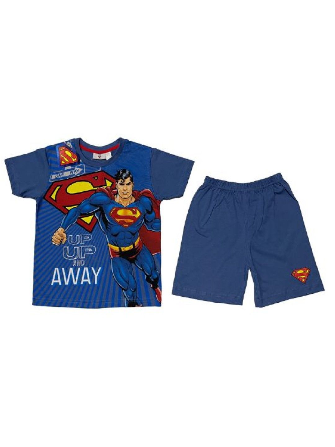 Warner Brothers DC Comics Superman One Way Speed Shorts Set (No Color- Image 1)