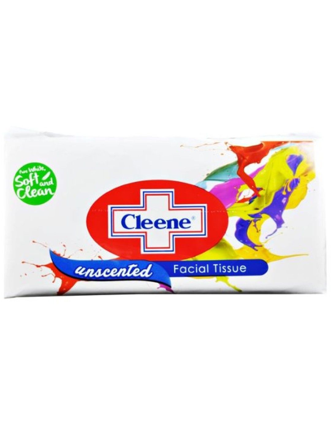 Cleene Facial Tissue Splatter Box Splatter (75s- Image 1)