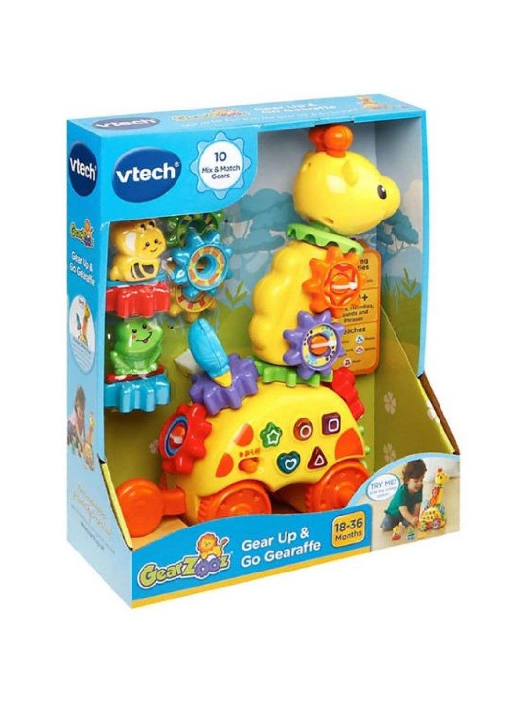 VTech Preschool Gear Play Giraffe (No Color- Image 3)