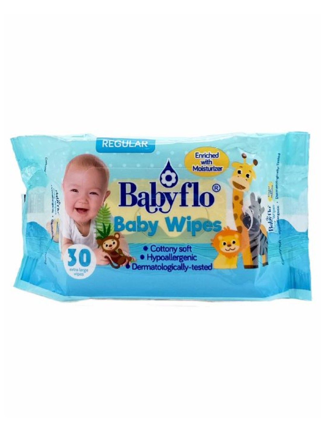 Babyflo Baby Wipes Regular (30s- Image 1)