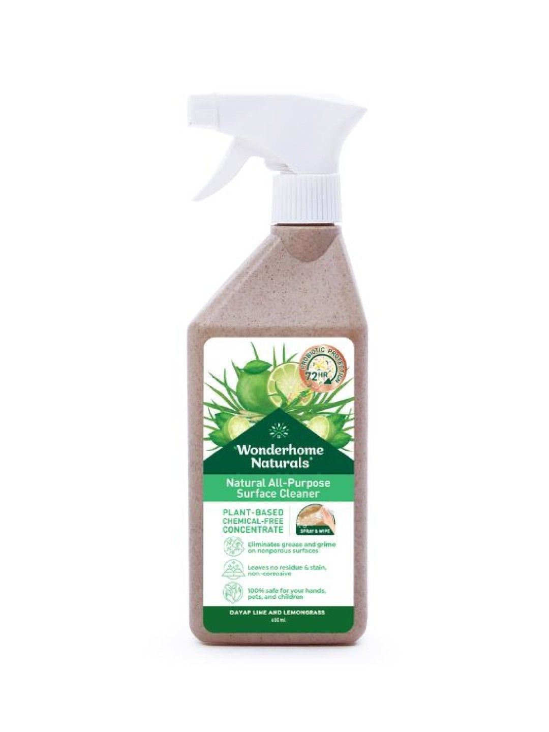 Wonderhome Naturals Natural All-Purpose Surface Cleaner (650ml)