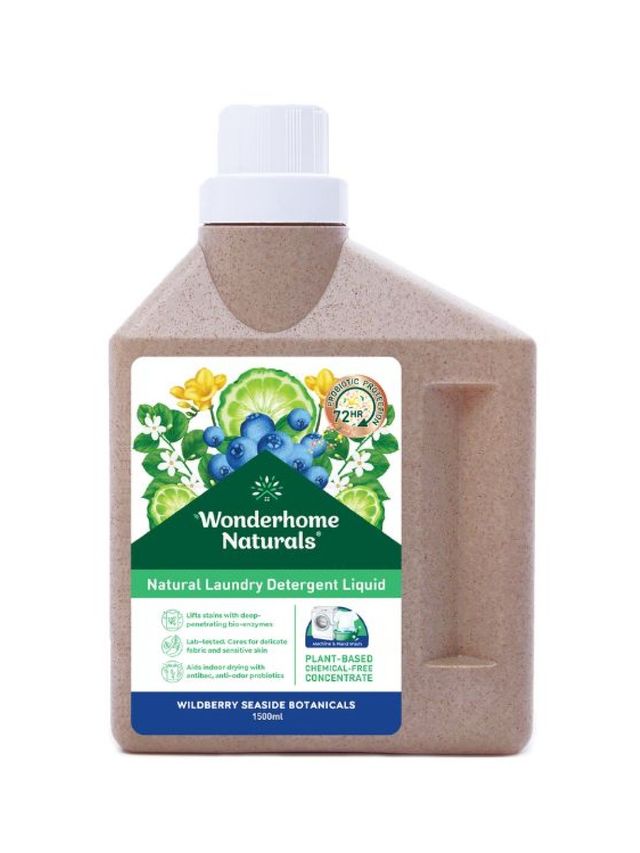 Wonderhome Naturals Natural Laundry Detergent Liqu edamama