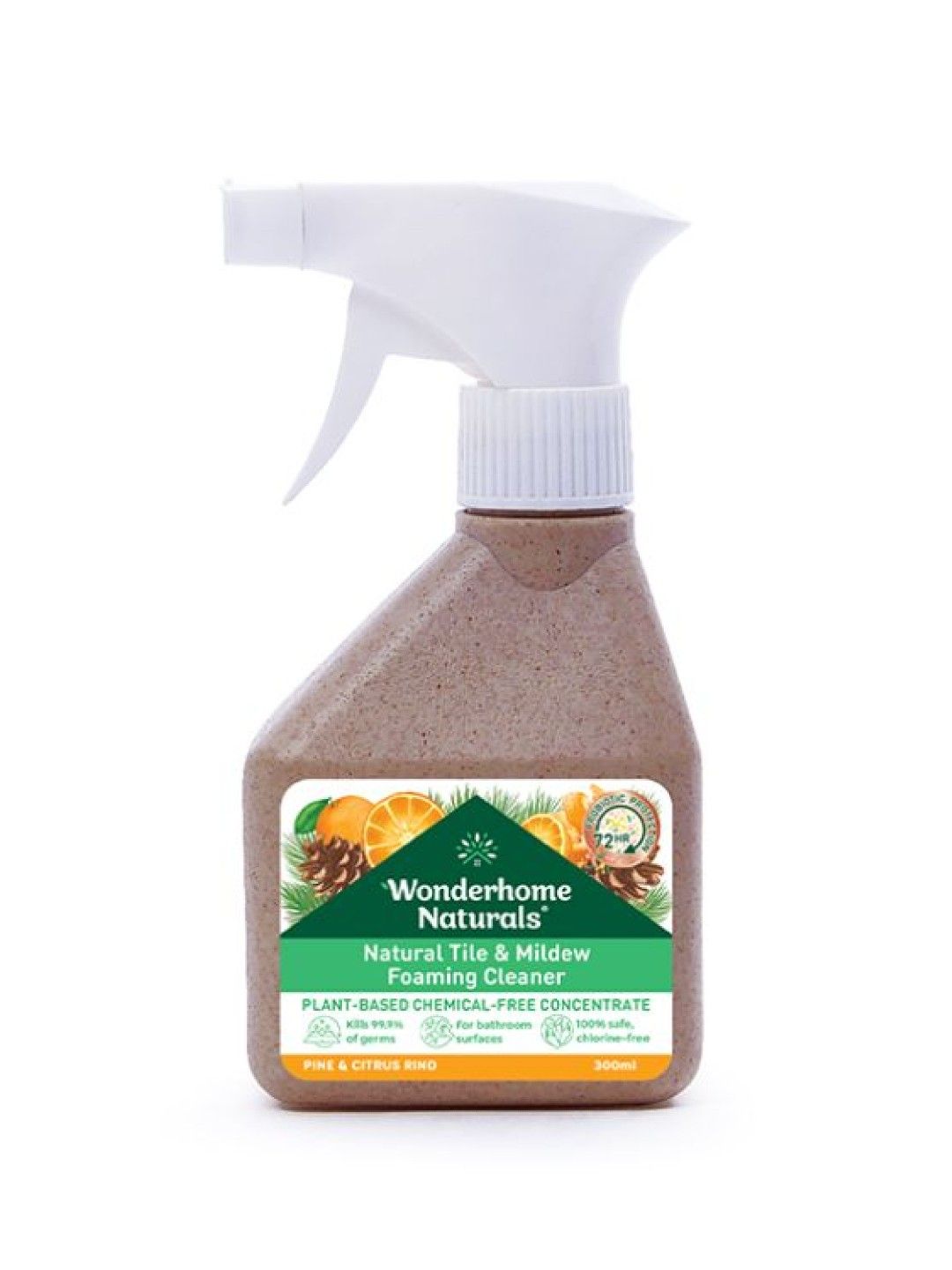 Wonderhome Naturals Natural Tile & Mildew Foaming Cleaner (300ml)