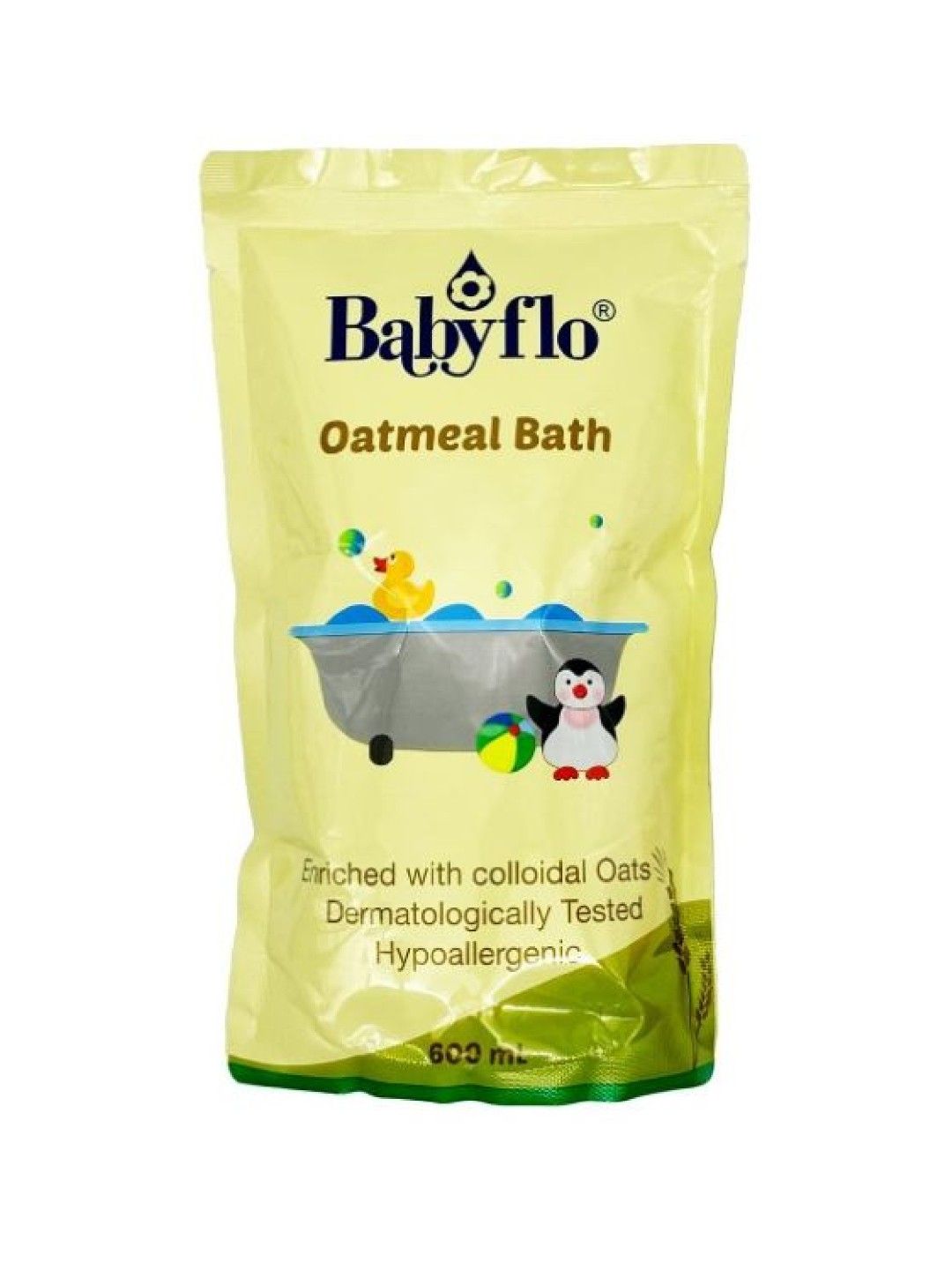 Babyflo Oatmeal Bath Refill (600ml)