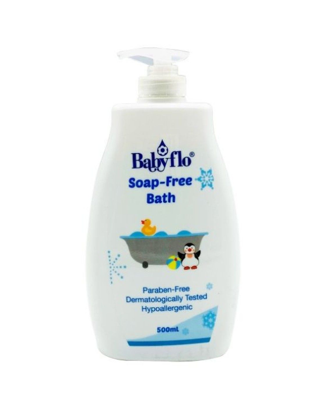 Babyflo Soap-Free Bath Pump (500ml) (No Color- Image 1)