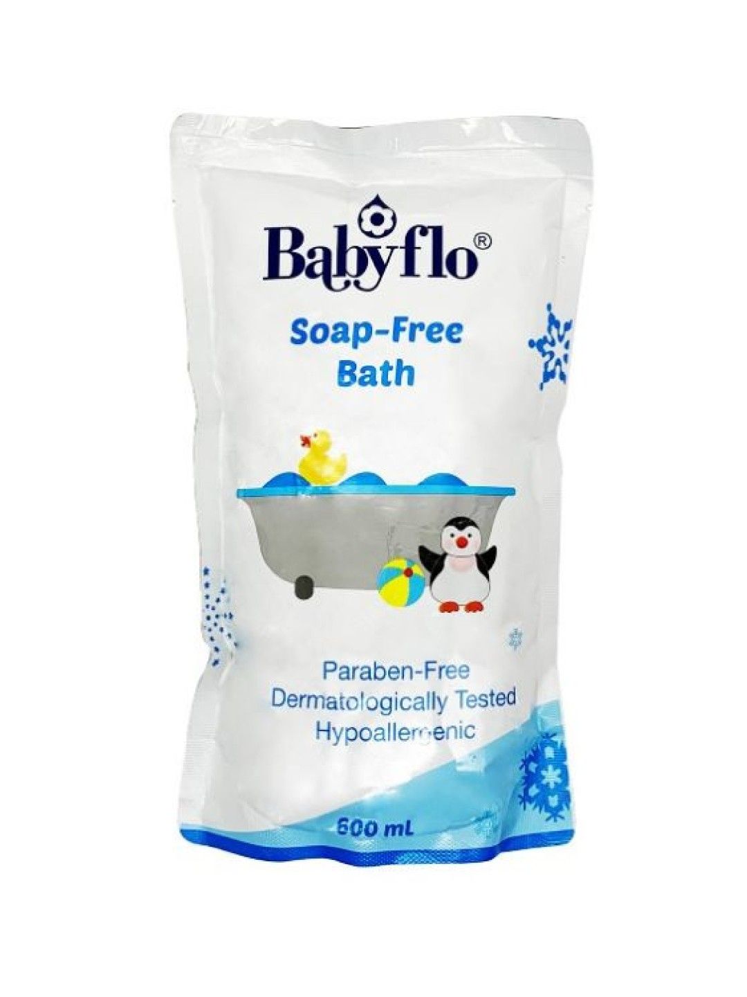 Babyflo Soap-Free Bath Refill (600ml) (No Color- Image 1)