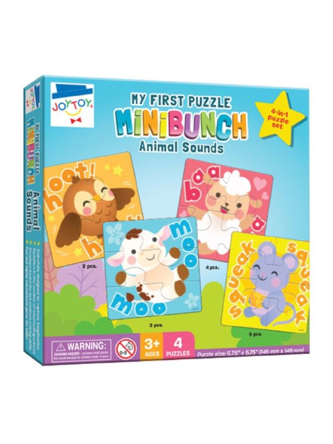 Joytoy Minibunch My First Puzzle (Animal Sounds- Image 2)