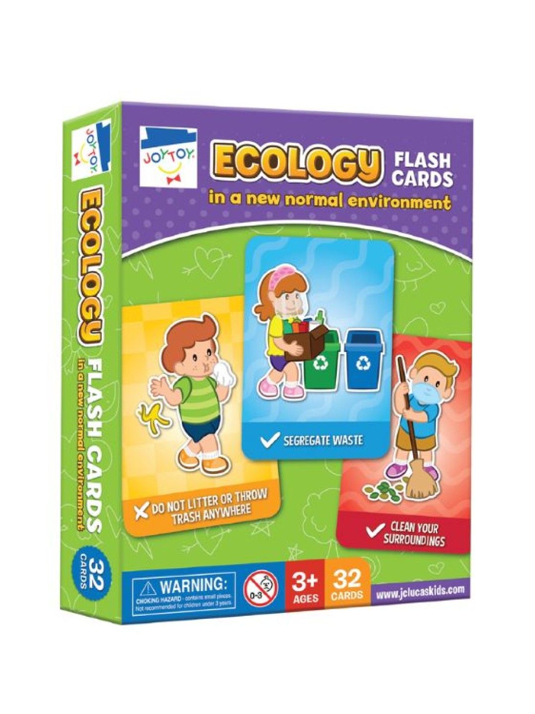 Joytoy Ecology Flash Cards (No Color- Image 2)