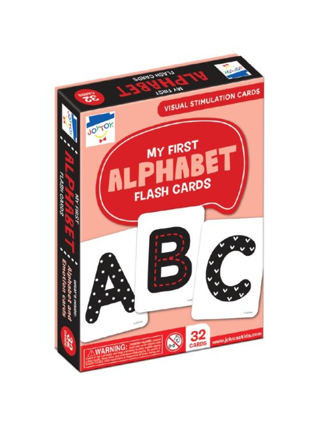 Joytoy My First Alphabet Flash Cards (No Color- Image 2)