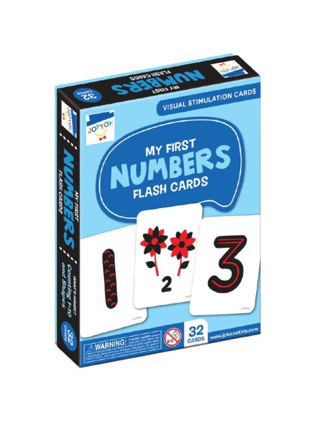 Joytoy My First Numbers Flash Cards (No Color- Image 2)