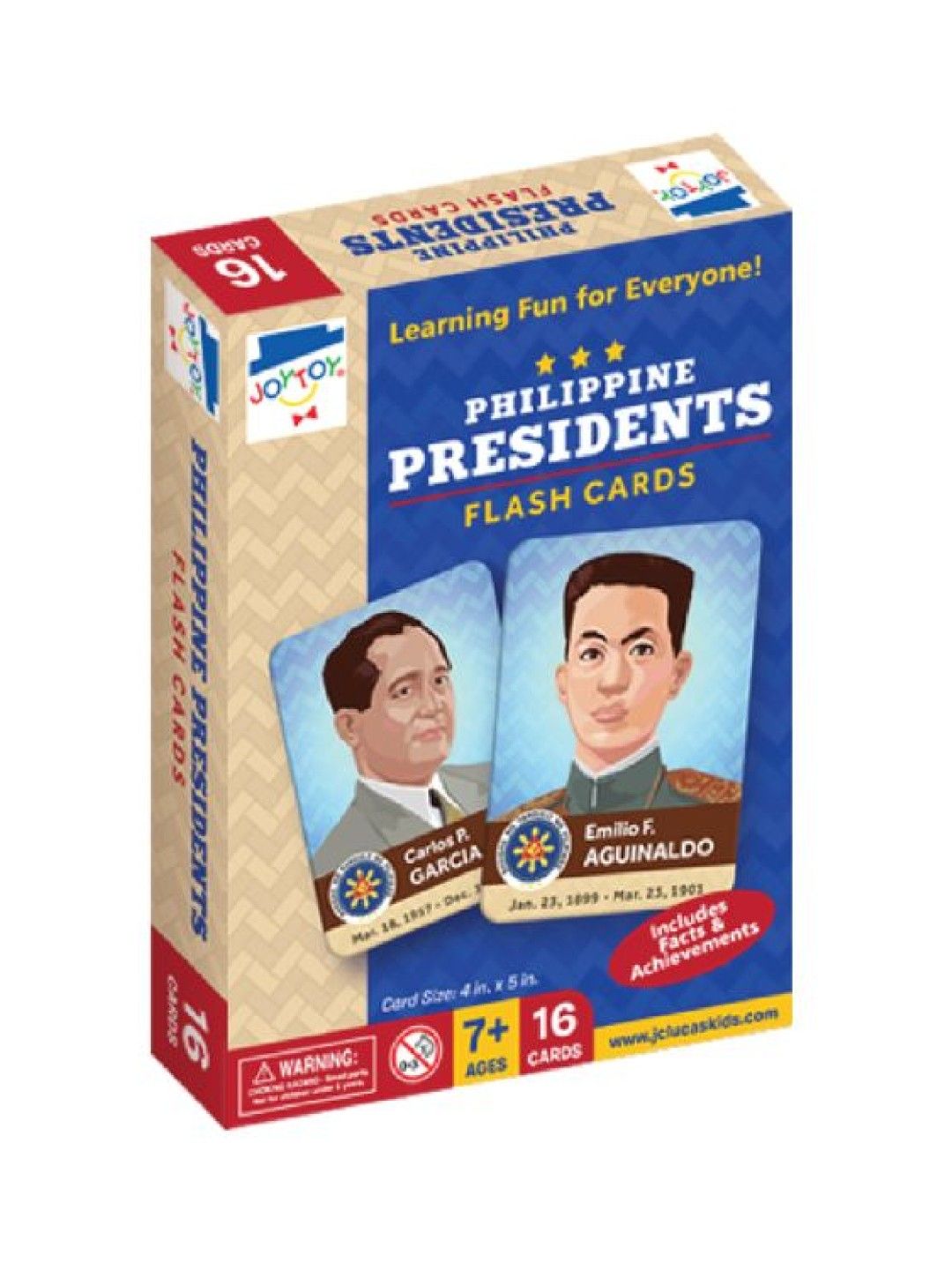Joytoy Philippine Presidents Flash Cards