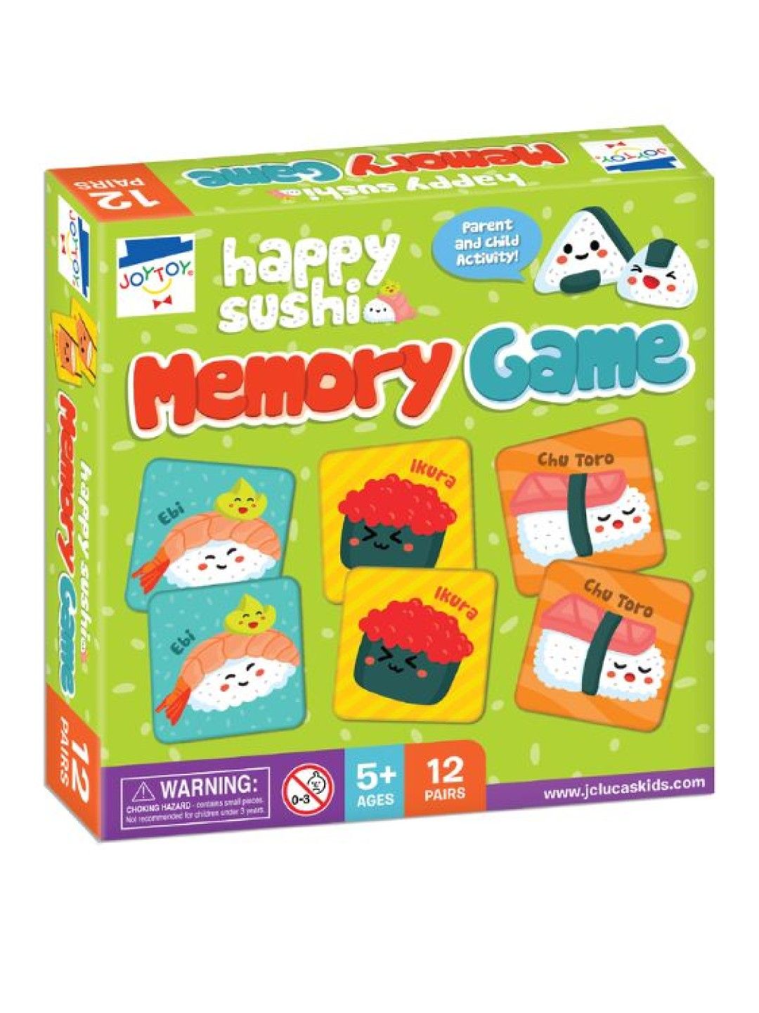 Joytoy Happy Sushi Memory Game