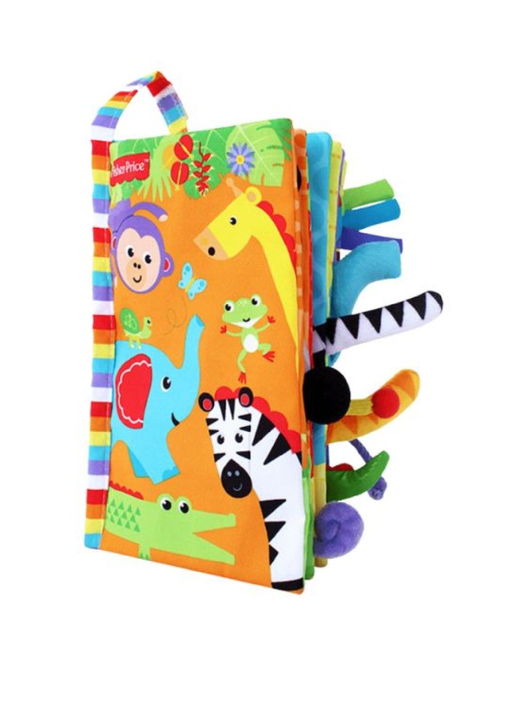 Fisher Price Colorful Animal Cloth Book (No Color- Image 2)