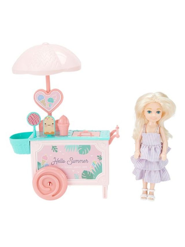 Anko 15-Piece Mini Doll and Ice Cream Set