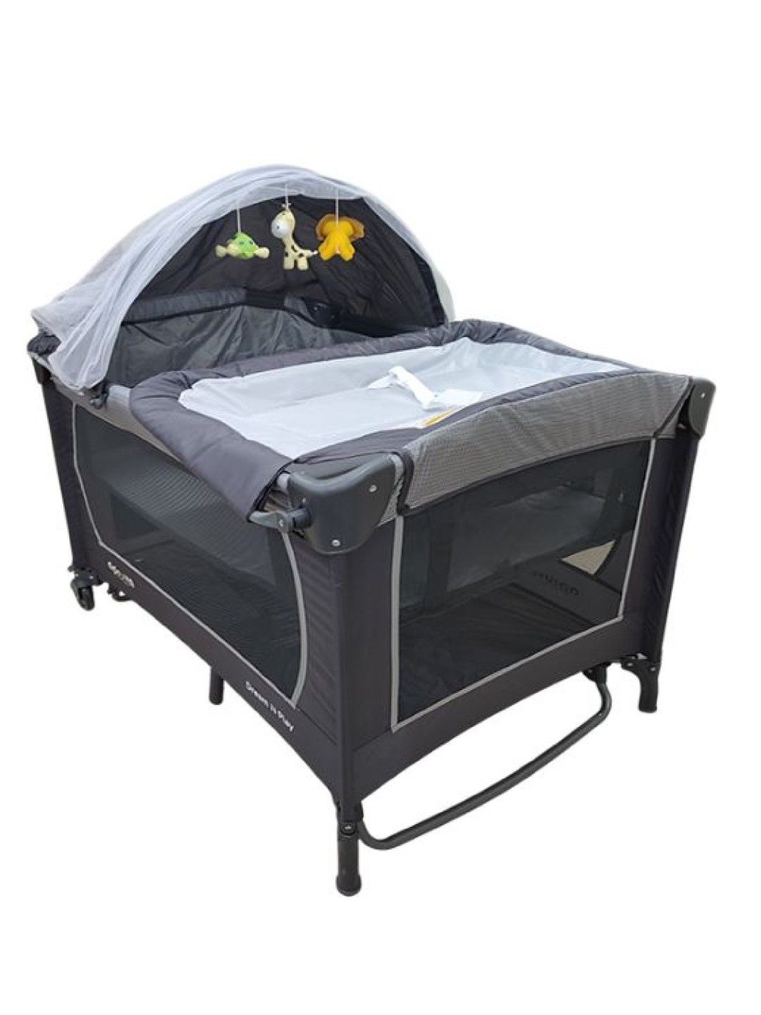 Apruva PP-900 Dome-type Playpen (Gray- Image 1)