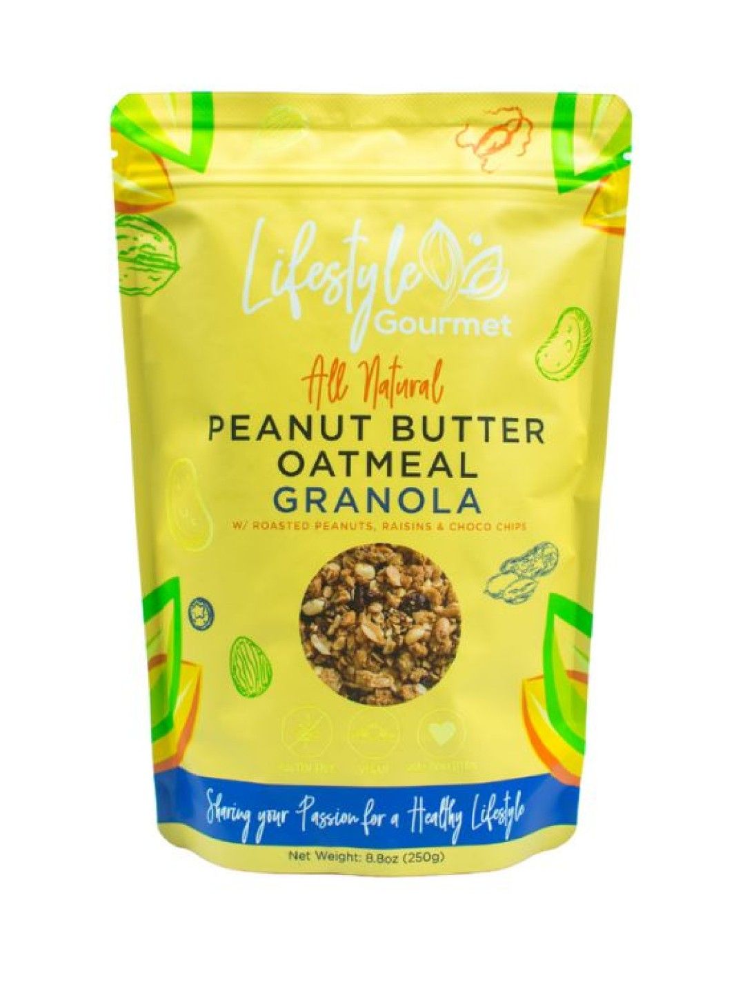 Lifestyle Gourmet Peanut Butter Granola (No Color- Image 1)