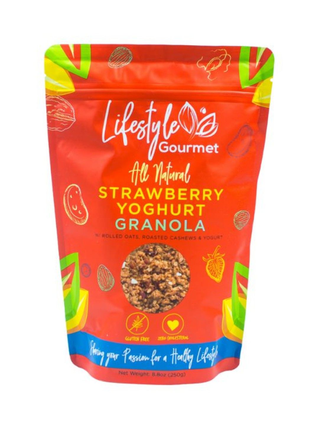 Lifestyle Gourmet Strawberry Yogurt Granola (No Color- Image 1)