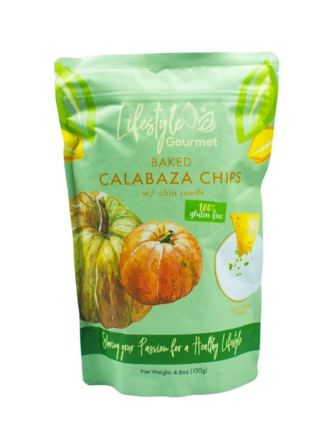 Lifestyle Gourmet Sour Cream Calabaza Chips (No Color- Image 1)