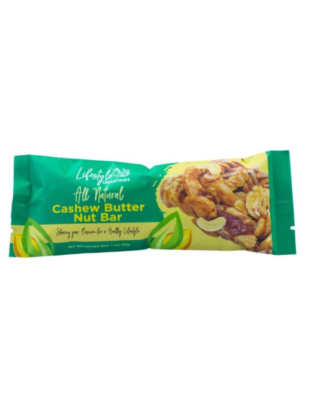 Lifestyle Gourmet Cashew Butter Nut Bar edamama