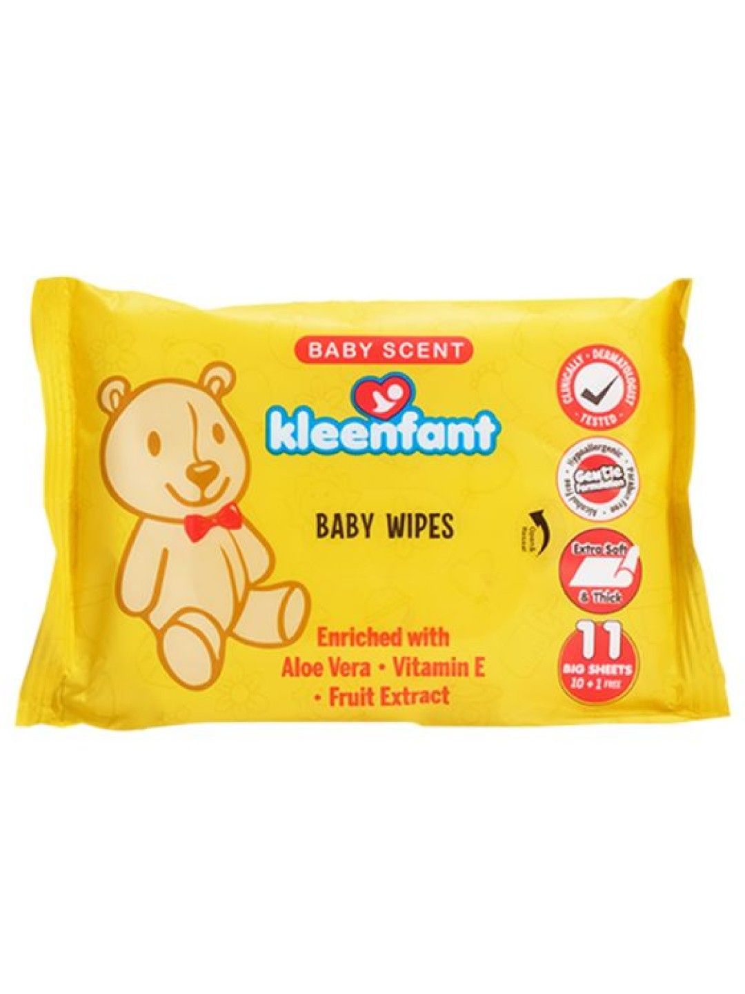 Kleenfant Baby Scented Baby Wipes (11s) (No Color- Image 1)