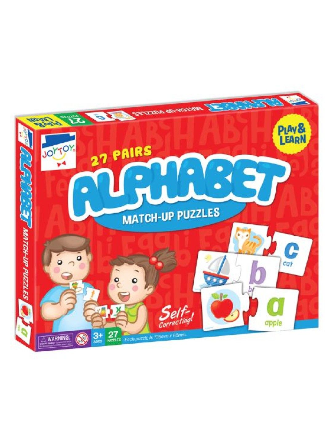 Joytoy Alphabet Play & Learn Match-up Puzzles