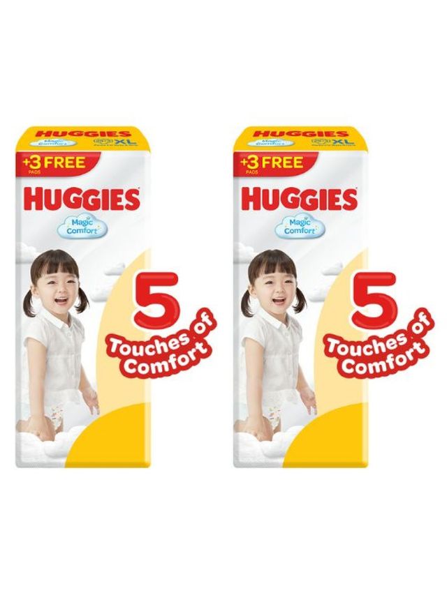 Huggies Magic Comfort Pants Extra Large 32s x 2 (64 pcs)