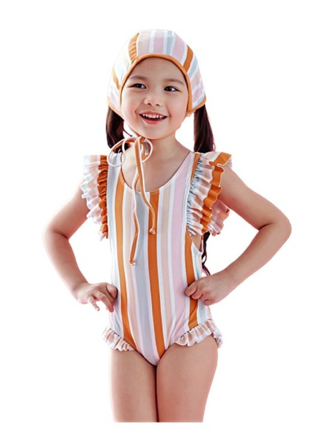 Little Paddler Swimsuit For Kids Little Iris One-Piece Swimsuit (Bohemian Stripes) (No Color- Image 1)