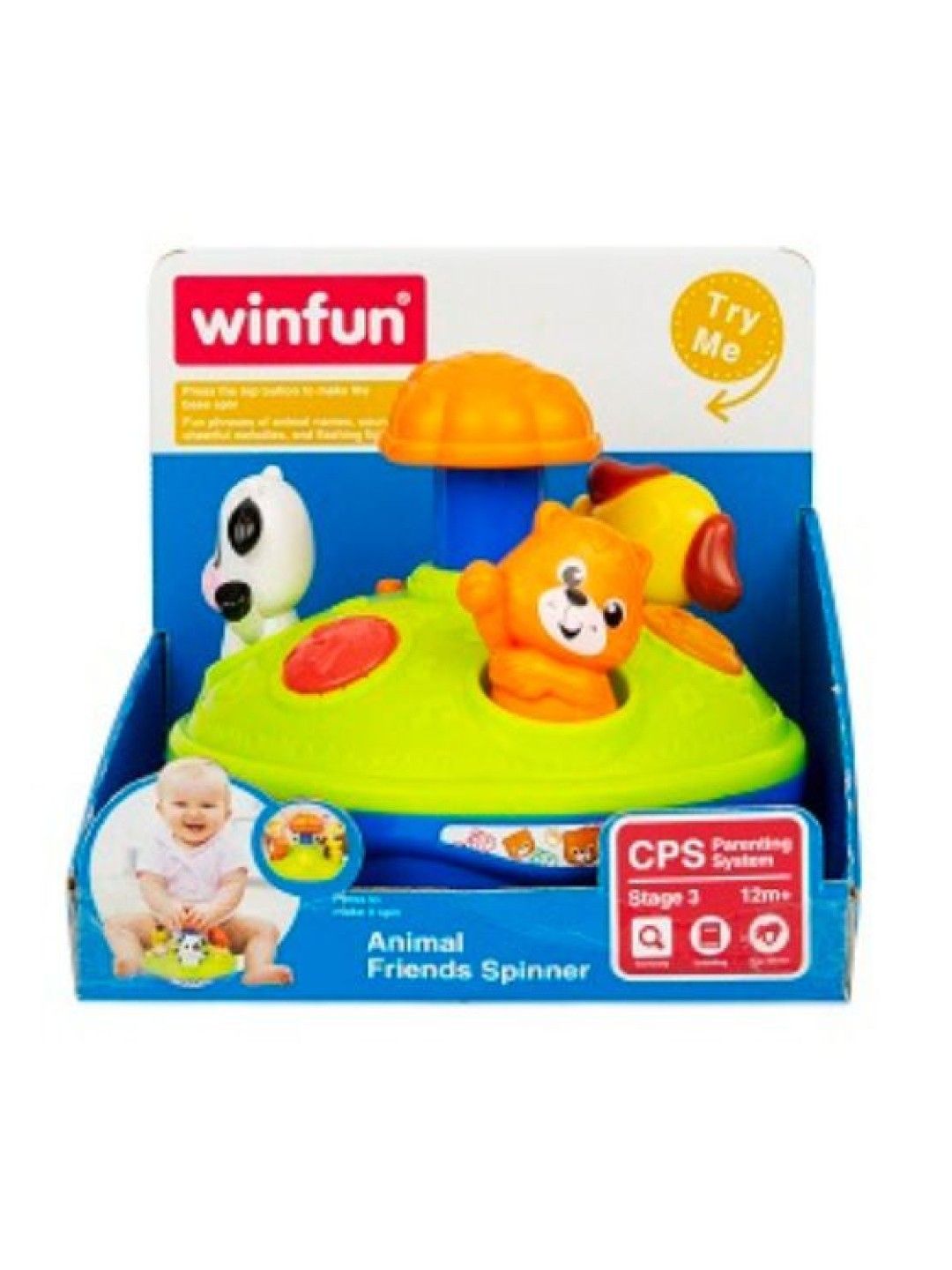 winfun Animal Friends Spinner (No Color- Image 1)