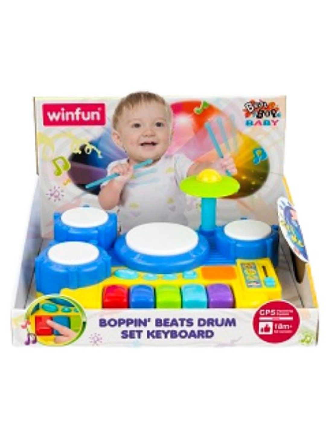 winfun Boppin Beats Drum Set Keyboard