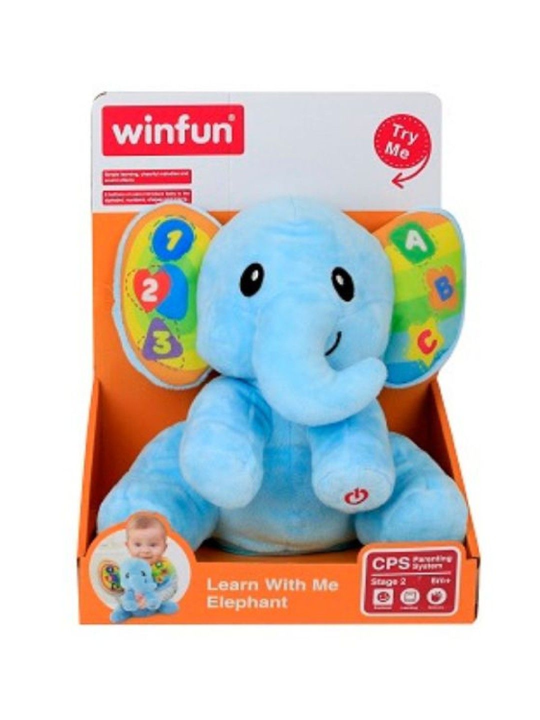 winfun Learn with Me Elephant (No Color- Image 1)