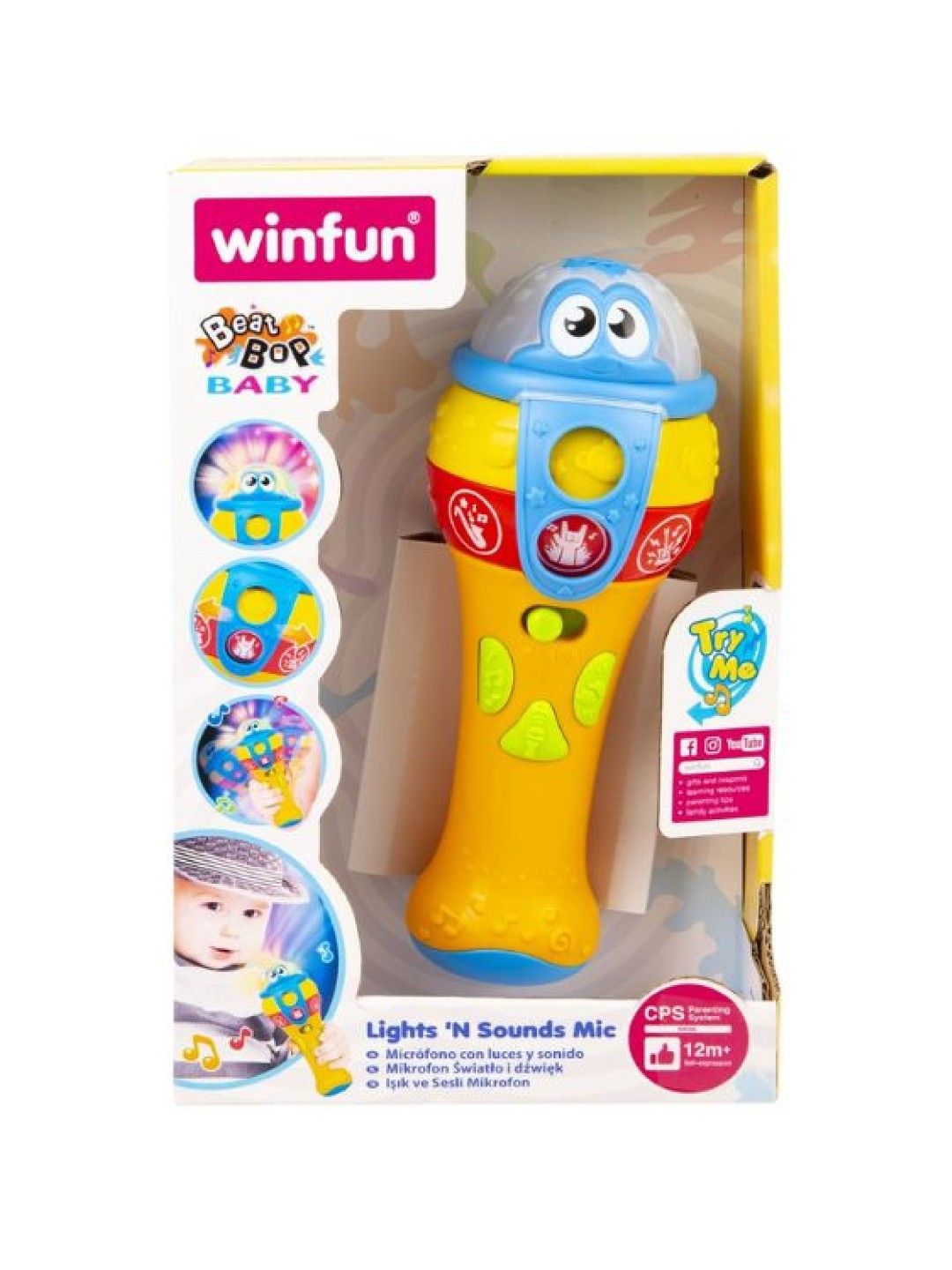 winfun Lights 'N Sounds Mic (No Color- Image 1)