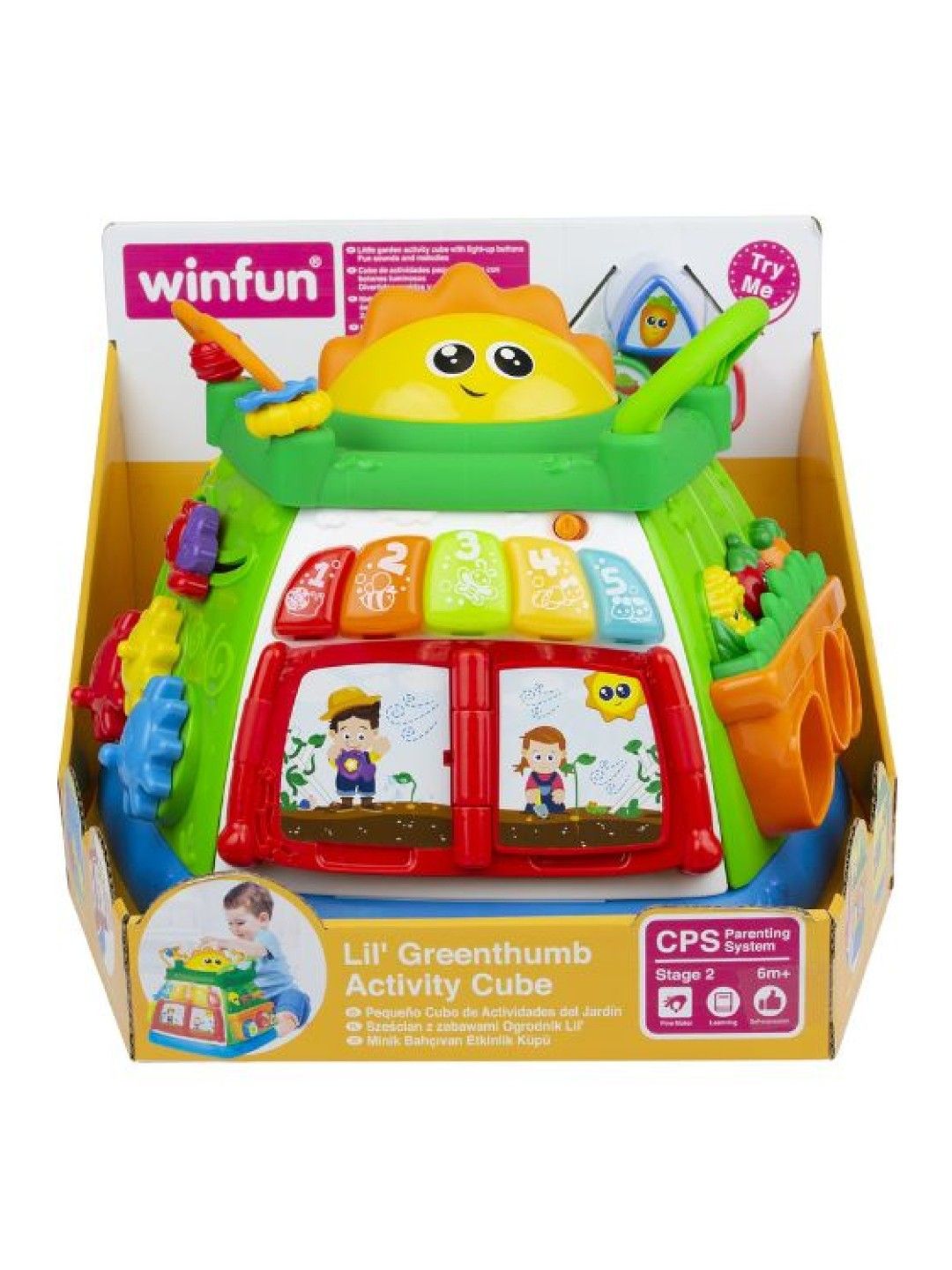 winfun Lil Greenthumb Activity Cube (No Color- Image 1)
