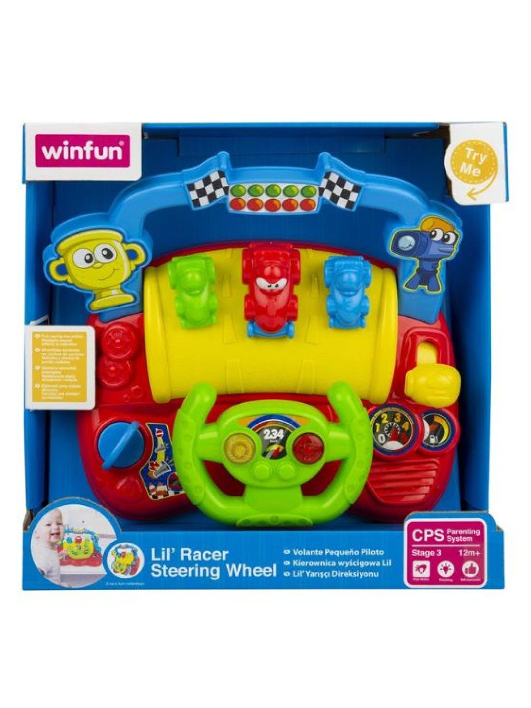 winfun Lil' Racer Steering Wheel (No Color- Image 1)