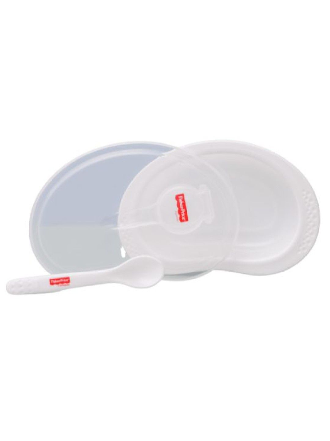 Fisher Price Feeding Dish Bowl with Spoon (No Color- Image 1)