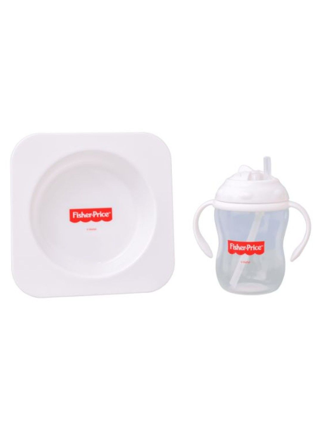 Fisher Price Feeding Set (Sports Sipper Cup with Handle and Bowl)