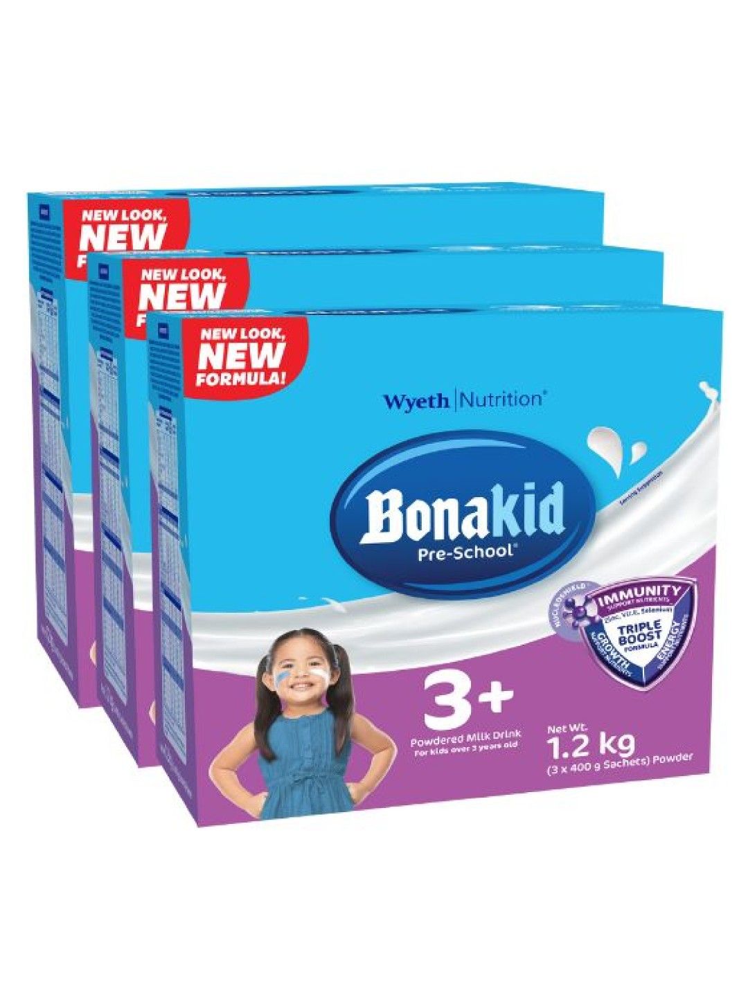 Bonakid Preschool Stage 4 Powdered Milk Drink 1.2k | edamama