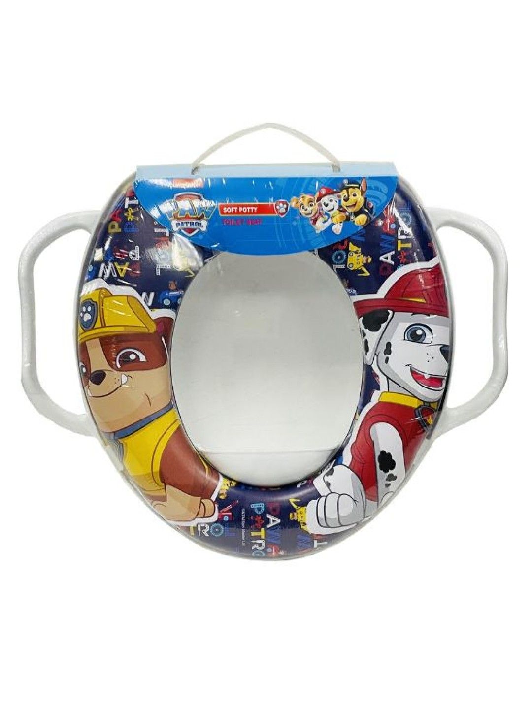 Enfant Paw Patrol Toilet Seat With Handle (Dark Blue- Image 1)