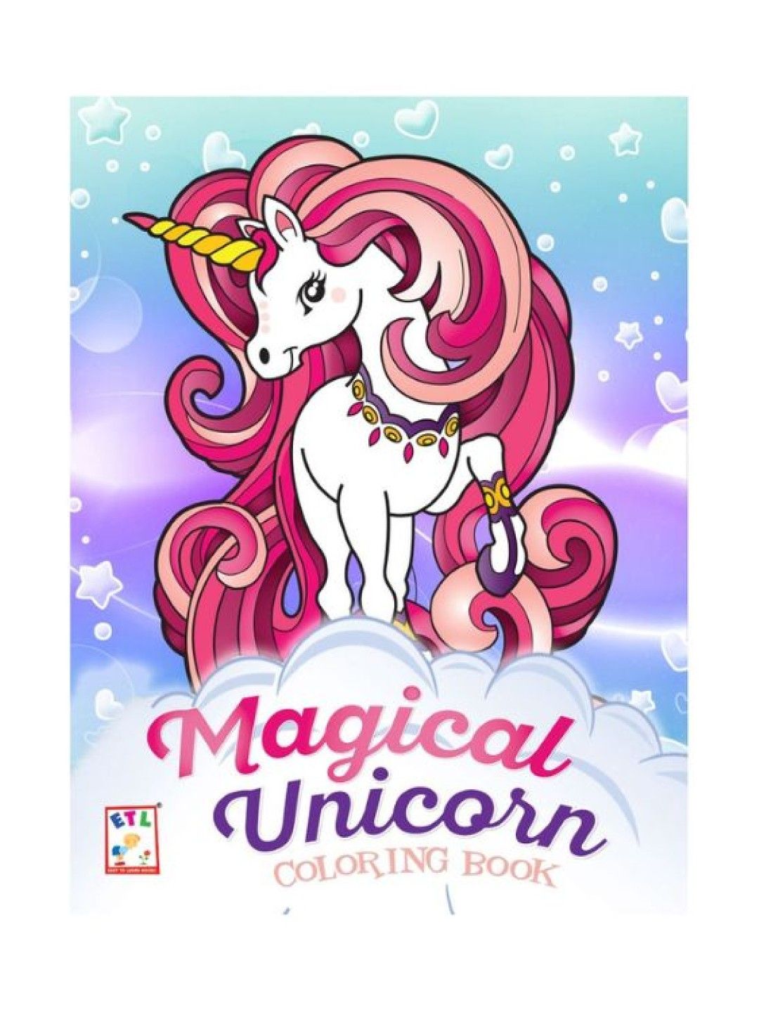 Lampara Magical Unicorn Coloring Book | edamama