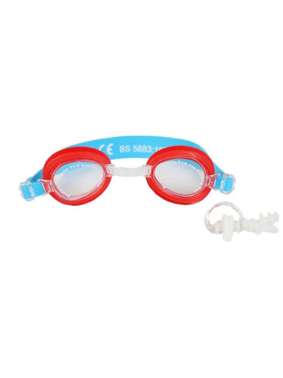 Disney Mickey Mouse Swimming Goggles Set (Red- Image 1)