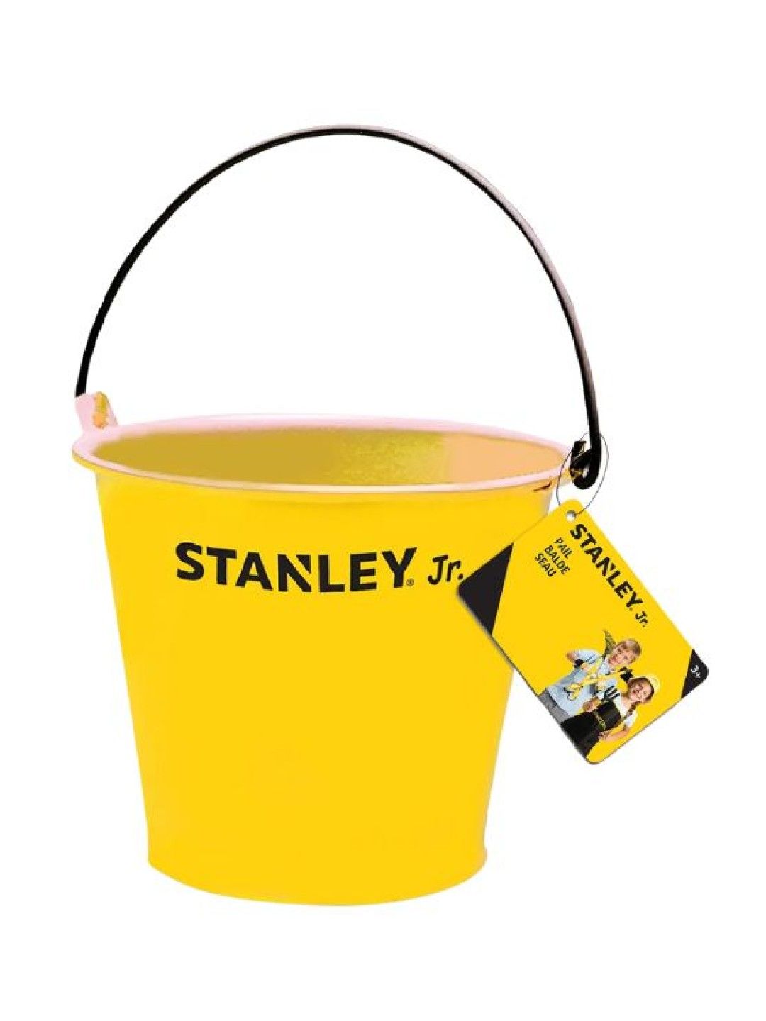 Stanley Mini Garden Metal Pail for Kids (4-inch diameter) (Yellow- Image 1)