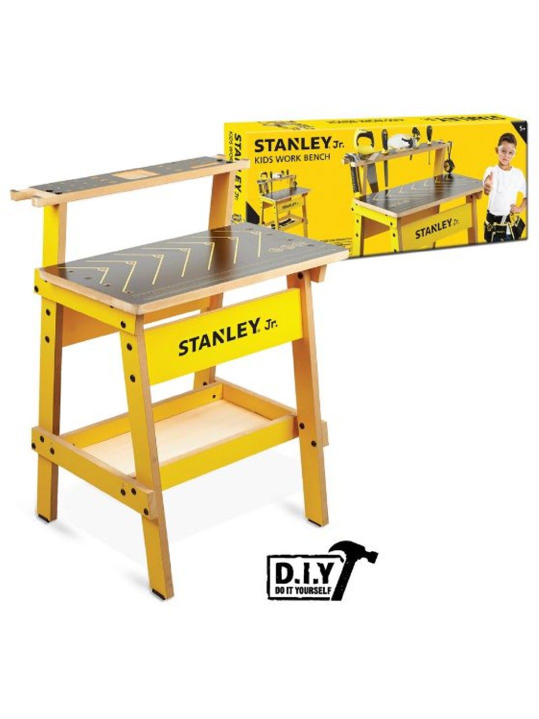 Stanley Heavy-Duty Kid's Work Bench - Real DIY Workshop Table for Kids