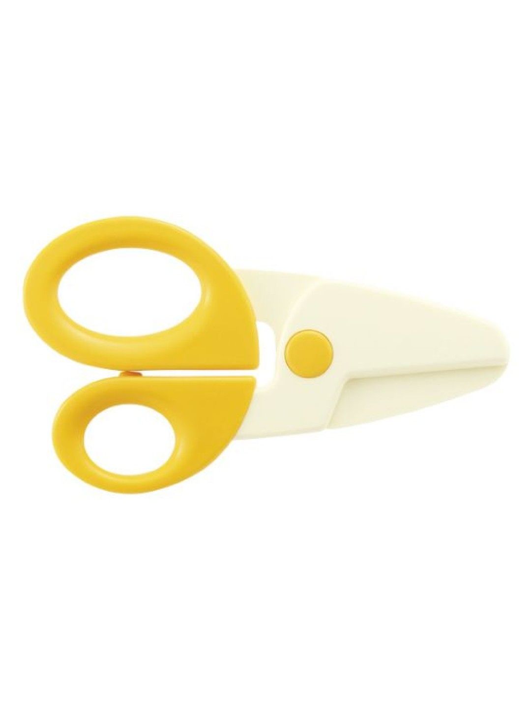 Richell Baby Food Scissors (Yellow- Image 1)